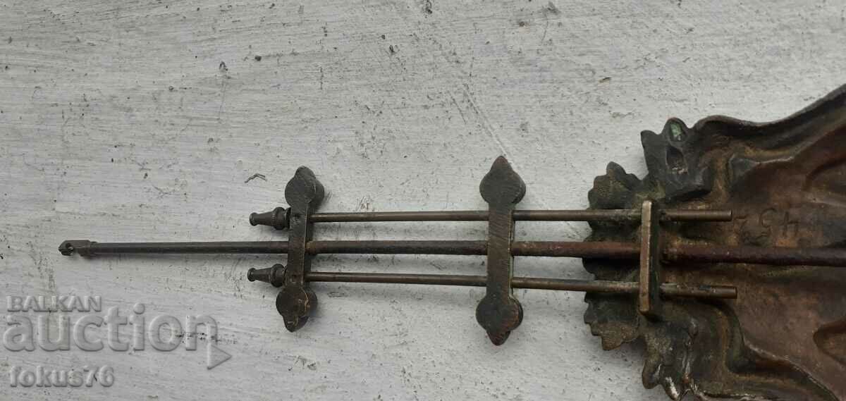 Доставка на Уникат - Старо бронзово махало за часовник с феникс Доставка на Уникат - Старо бронзово махало за часовник с феникс