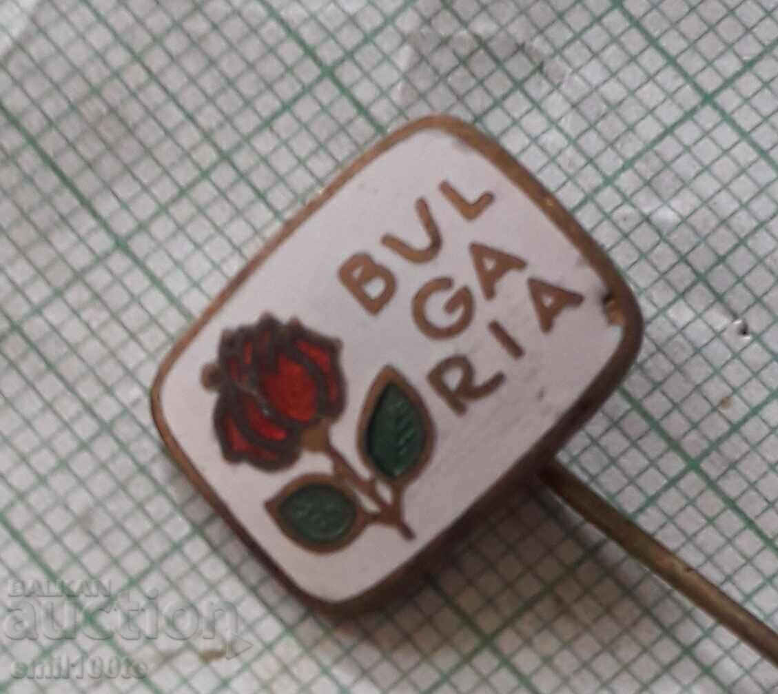 Badge - Bulgarian rose with price 2.00 BGN | € 1.02