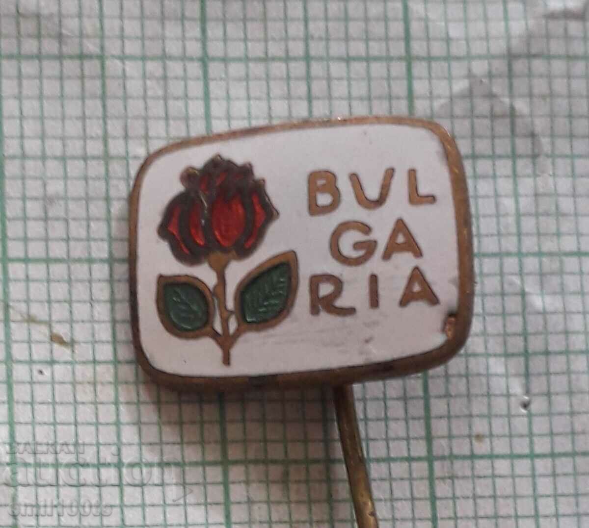 Badge - Bulgarian rose
