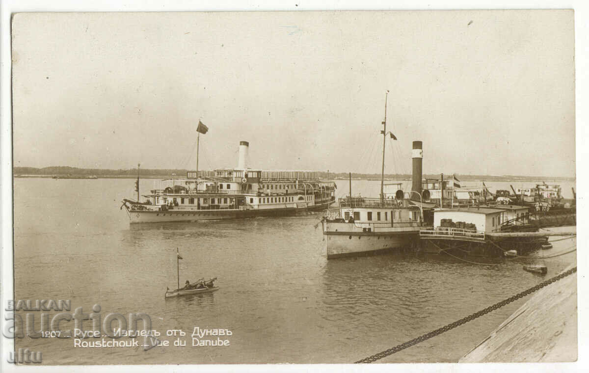 Bulgaria, Ruse - view from the Danube, 1935