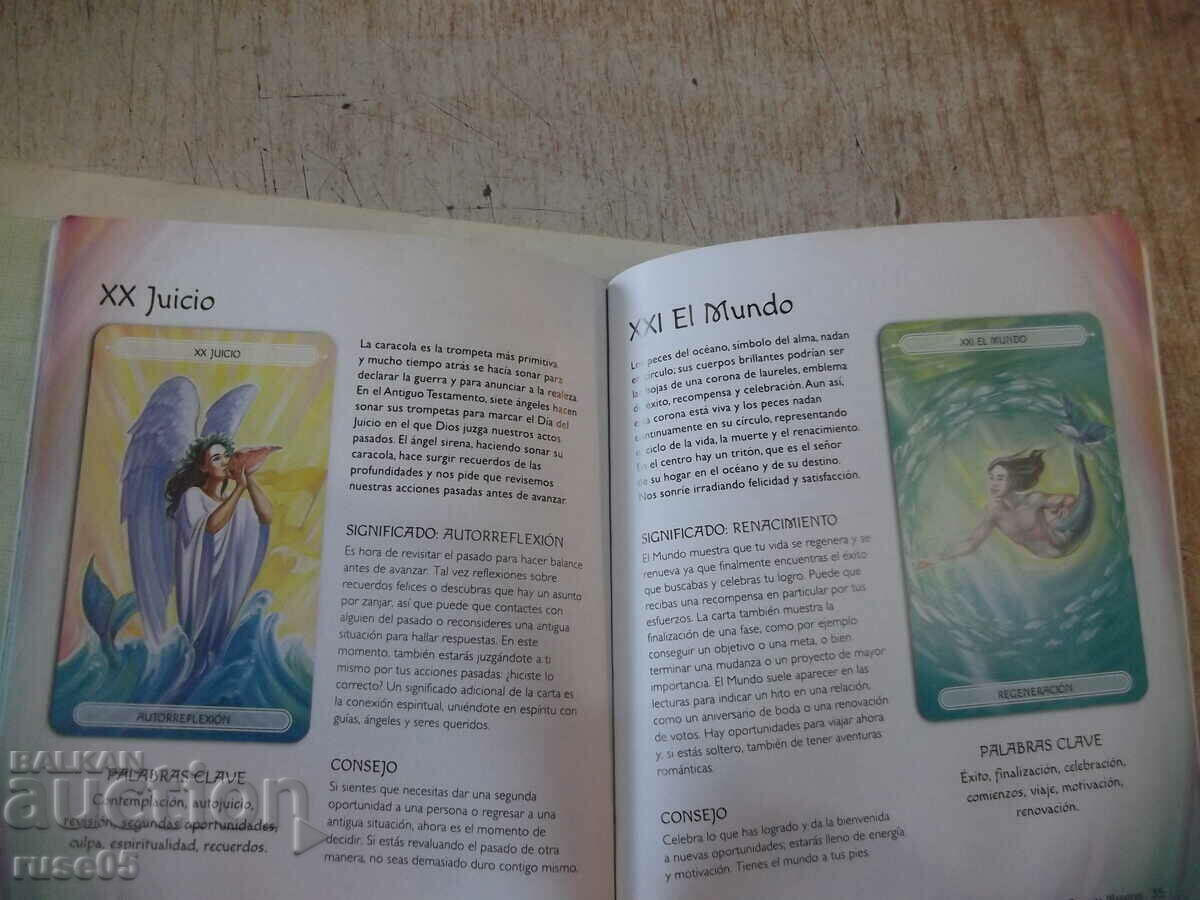 Cards "Tarot oceanico" 78 pcs. a set of new ones - 5 Cards "Tarot oceanico" 78 pcs. a set of new ones - 5