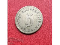 Germany-S.Rhine-Westphalia-Sollingen-5 Pfennig 1919