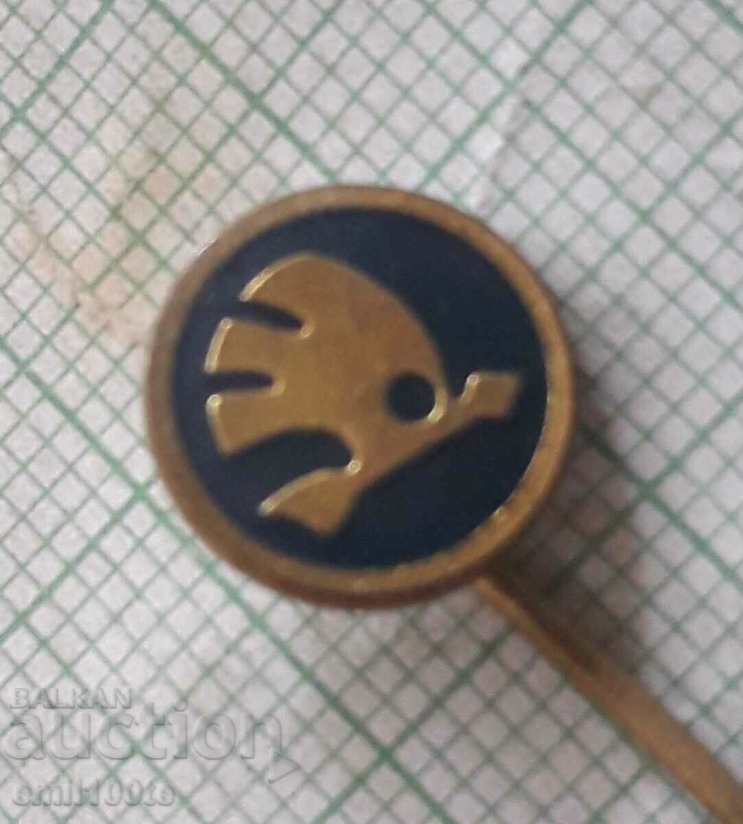 Auction Badge - Automobile Skoda Czechoslovakia Auction Badge - Automobile Skoda Czechoslovakia