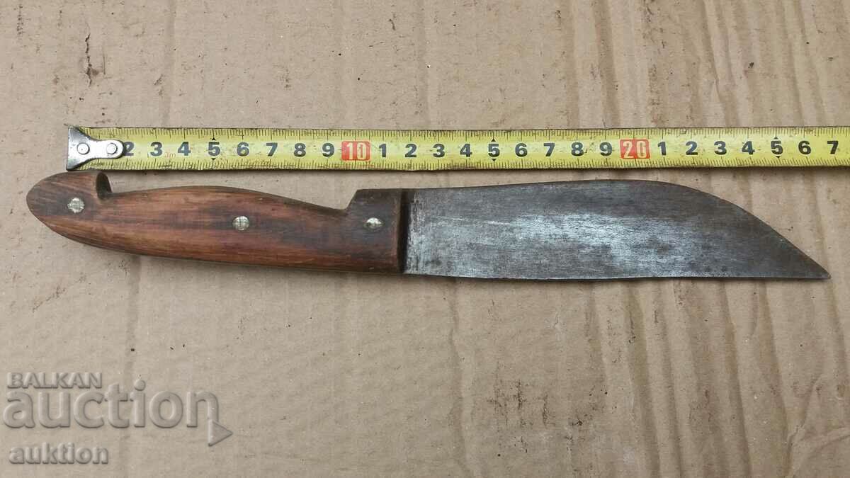 SOLID FORGED KNIFE, STEELIZED RETURN - 6 SOLID FORGED KNIFE, STEELIZED RETURN - 6