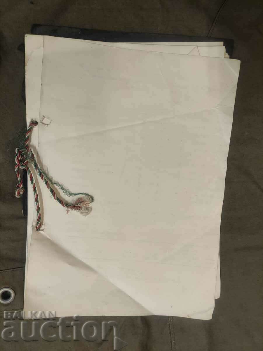 Delivery of 1912-1962 Jubilee list of Kyustendil high school students Delivery of 1912-1962 Jubilee list of Kyustendil high school students