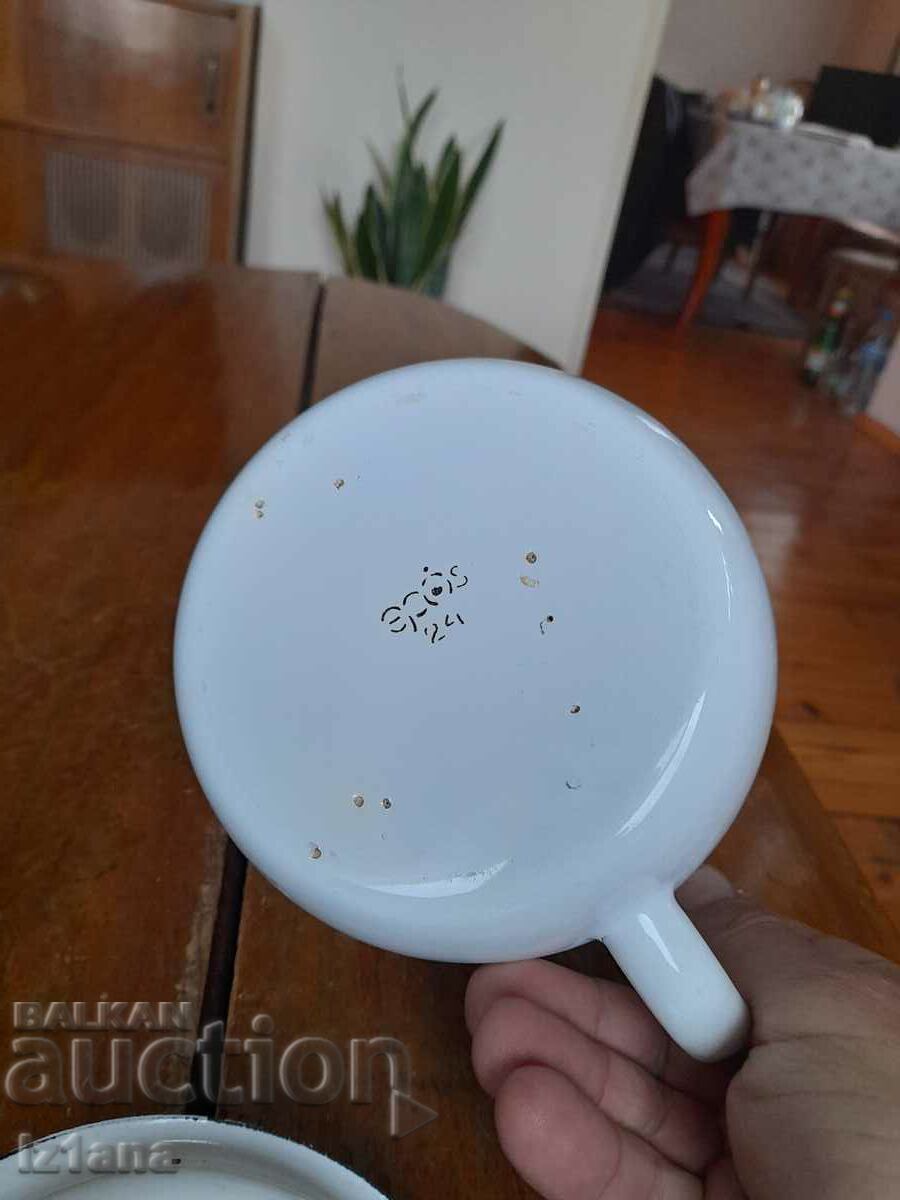 Old enamel teapot - 6 Old enamel teapot - 6