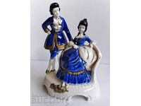LARGE PERFECT PORCELAIN FIGURE STATUETTE MARKED