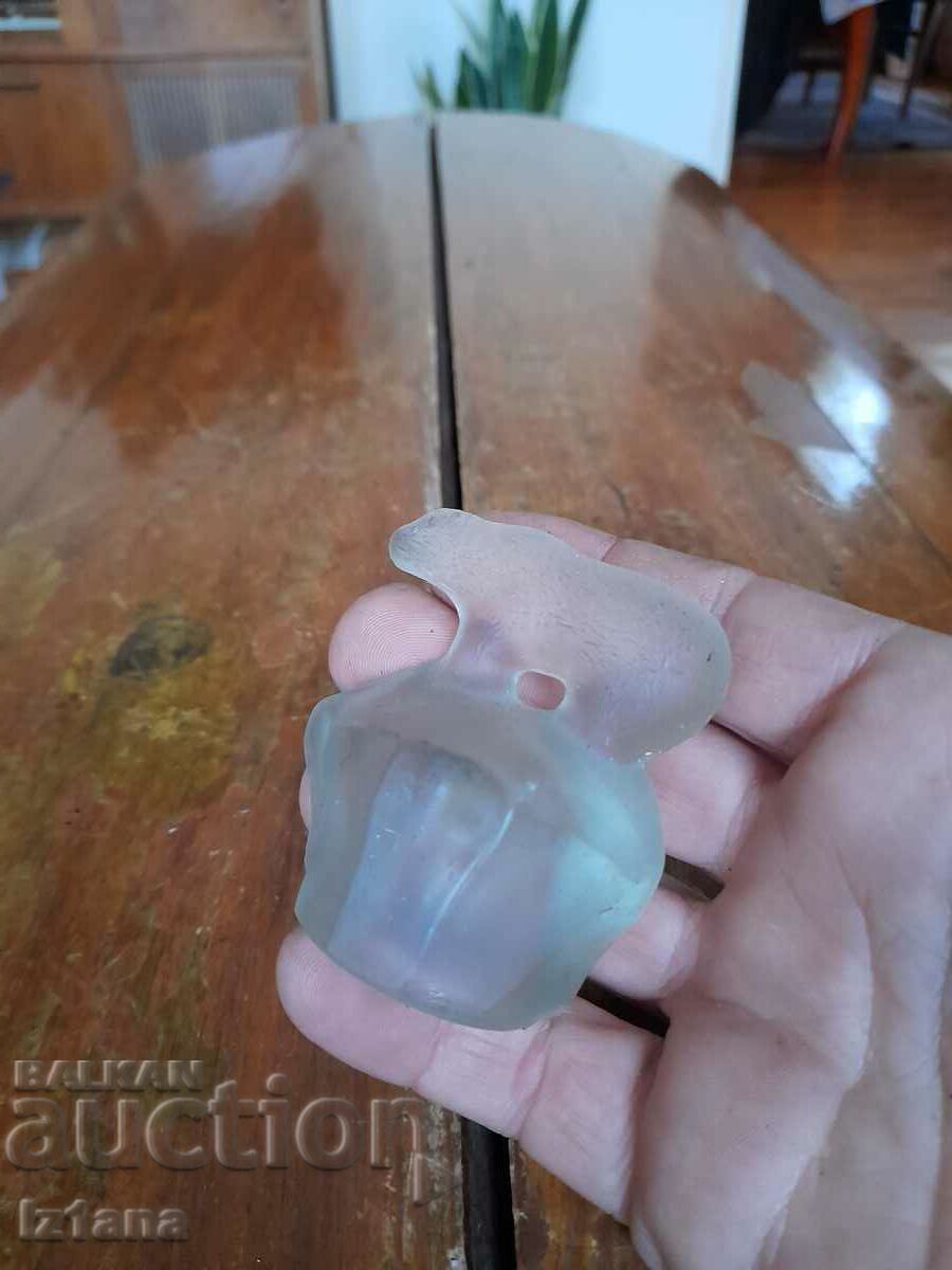 Old glass stopper, stopper with price 11.00 BGN | € 5.62