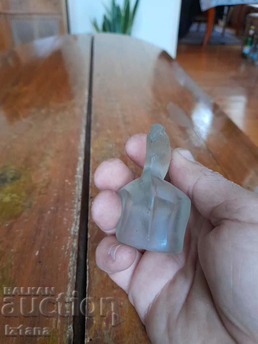 Auction  Old glass stopper, stopper