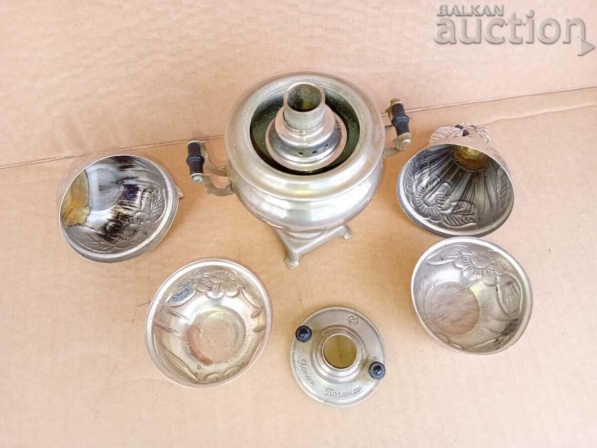 mini samovar pear apple vintage retro USSR USSR 70s lot - 7