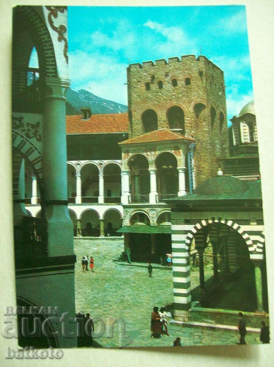 Картичка- Рилски манастир Хрельовата кула Акл2012
