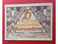 Banknote-Germany-Thuringia-Soneberg-25 pfennig 1921