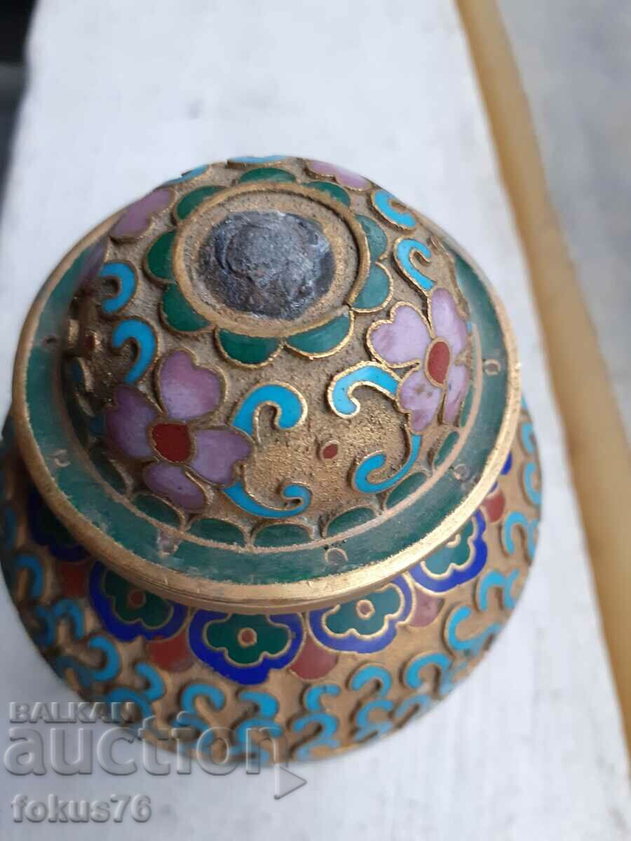 Auction Cloisonne cloisonne cellular enamel bronze vase jar Auction Cloisonne cloisonne cellular enamel bronze vase jar
