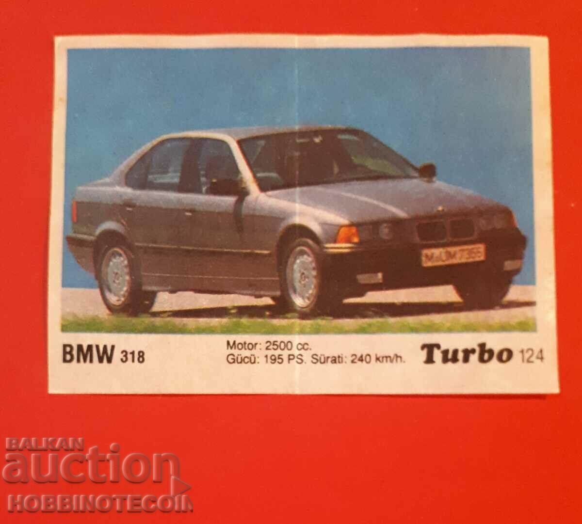 POZA TURBO TURBO N 124 BMW 318