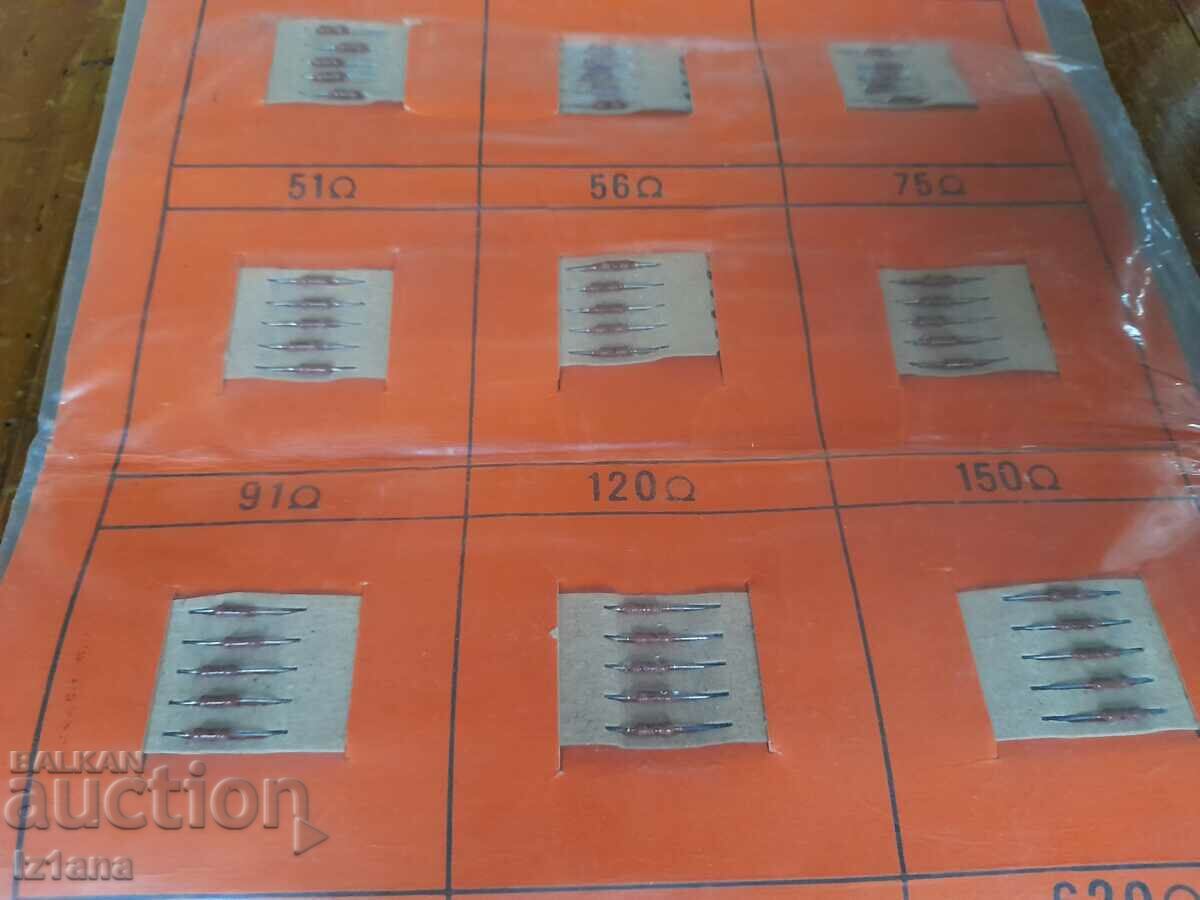Auction Old set of resistors Young Technician Auction Old set of resistors Young Technician