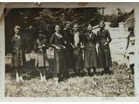 Bulgaria Fotografie veche - femei tinere, muncitori.