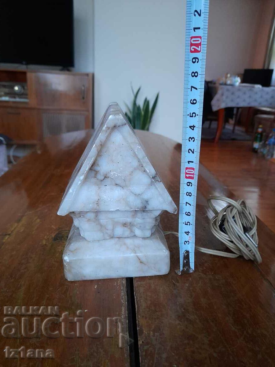 Delivery of Old Marble Lamp Delivery of Old Marble Lamp