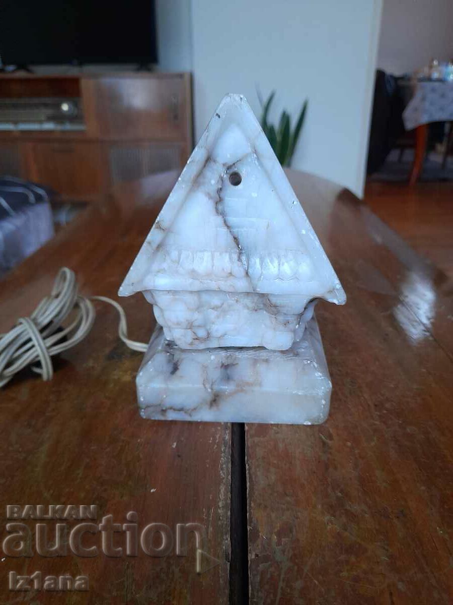 Old Marble Lamp