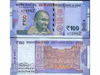 INDIA INDIA Emisiune de 100 de rupii NO scrisoare 2018 NOU UNC