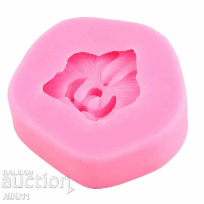 Silicone mold Orchid for fondant cake decoration with price 8.50 BGN | € 4.35