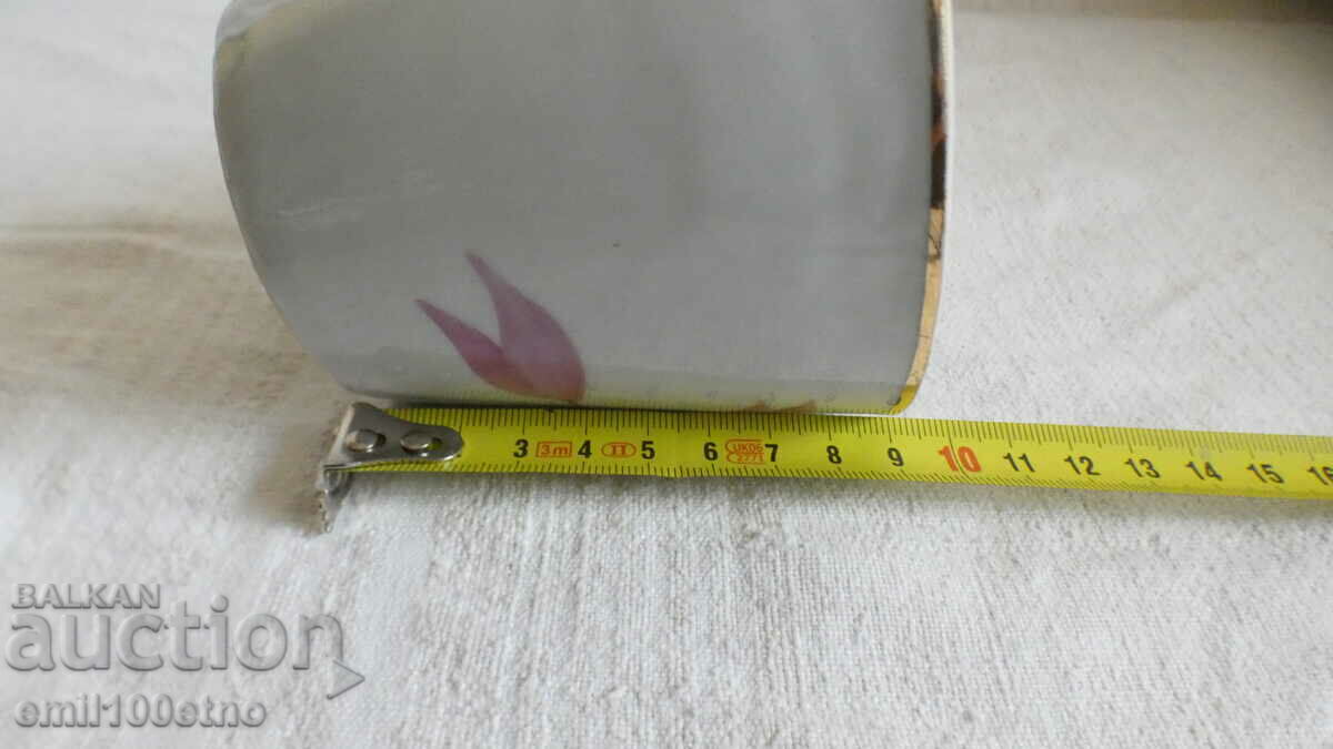 Tea cup old Bulgarian porcelain Kosta Yordanov Vidin - 7 Tea cup old Bulgarian porcelain Kosta Yordanov Vidin - 7