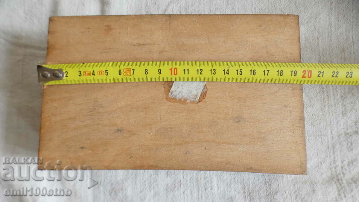 Pyrographed wooden cigarette box - snuffbox - 6 Pyrographed wooden cigarette box - snuffbox - 6