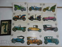 Vintage car cards