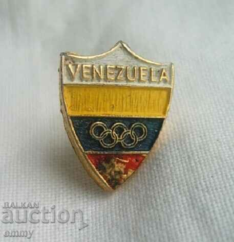 Insigna Venezuela - Comitetul Olimpic Național