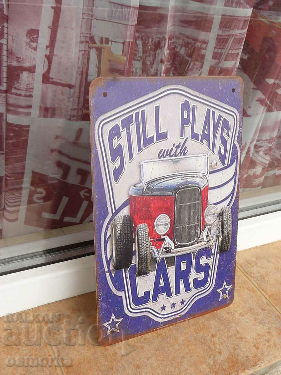 Metal plate car Still Plays with Cars vintage car ga with price 18.00 BGN | € 9.20 Metal plate car Still Plays with Cars vintage car ga with price 18.00 BGN | € 9.20