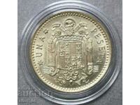 Spain 1 peseta 1975(78)