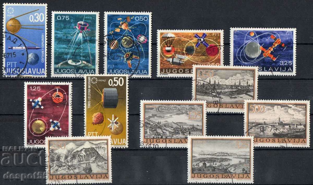 Delivery of 1950-70. Yugoslavia. A set of hallmarked stamps from the period. Delivery of 1950-70. Yugoslavia. A set of hallmarked stamps from the period.