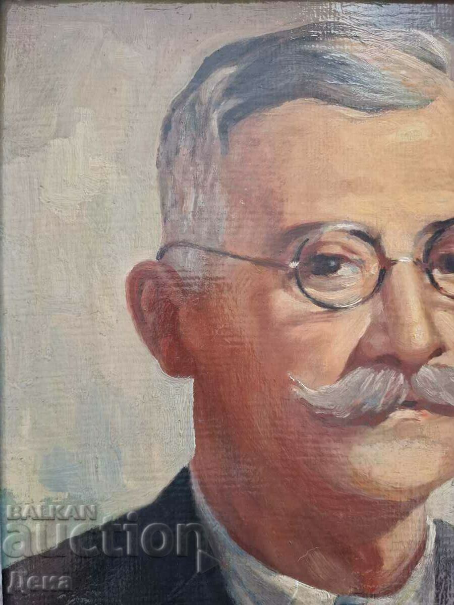 Doncho Vladkov portrait from the 1950s. - 5 Doncho Vladkov portrait from the 1950s. - 5