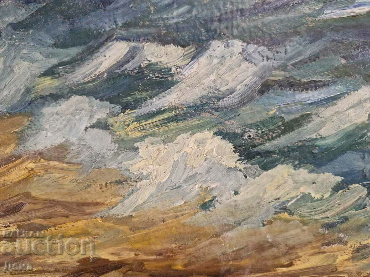 Delivery of Master painting - Sea 1965.