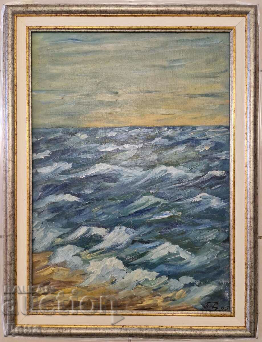Майсторска картина-Море 1965г.