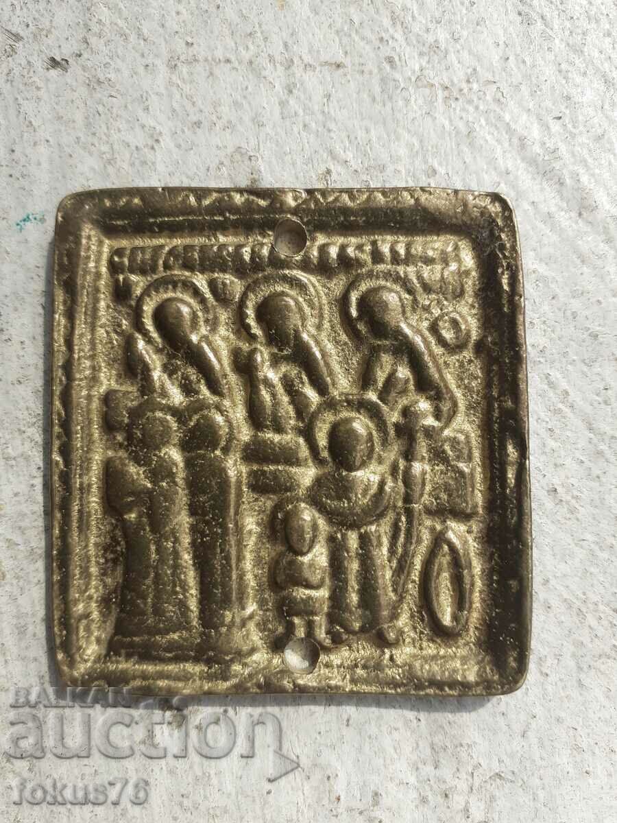 Small pectoral bronze icon