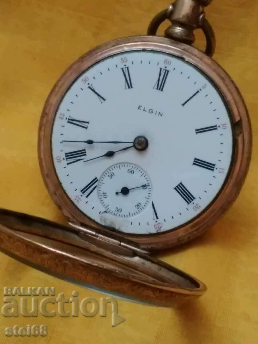 AMERICAN POCKET WATCH -ELGIN with price 250.00 BGN | € 127.82 AMERICAN POCKET WATCH -ELGIN with price 250.00 BGN | € 127.82