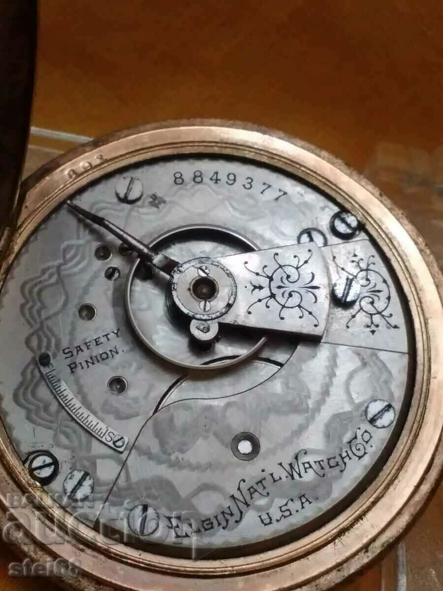 AMERICAN POCKET WATCH -ELGIN - 6 AMERICAN POCKET WATCH -ELGIN - 6