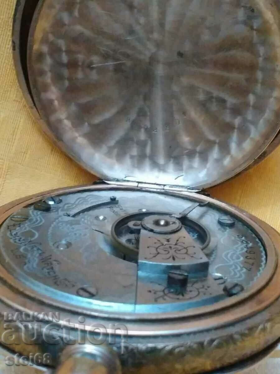 AMERICAN POCKET WATCH -ELGIN - 7 AMERICAN POCKET WATCH -ELGIN - 7