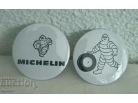 Значка автомобилни гуми Michelin - Мишелин/Мишлен,лого-2 бр.