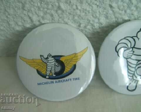 Michelin car tire badge - Michelin/Michelin, logo-2 pcs. with price 5.00 BGN | € 2.56 Michelin car tire badge - Michelin/Michelin, logo-2 pcs. with price 5.00 BGN | € 2.56