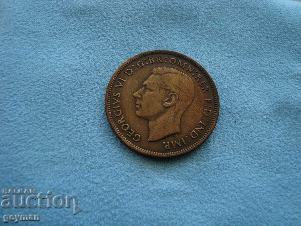 Delivery of 1 Penny 1937. Excellent Delivery of 1 Penny 1937. Excellent