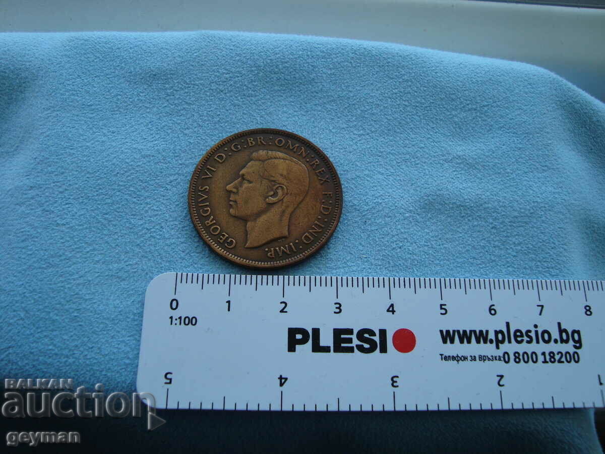 1 Penny 1937. Excellent - 5 1 Penny 1937. Excellent - 5