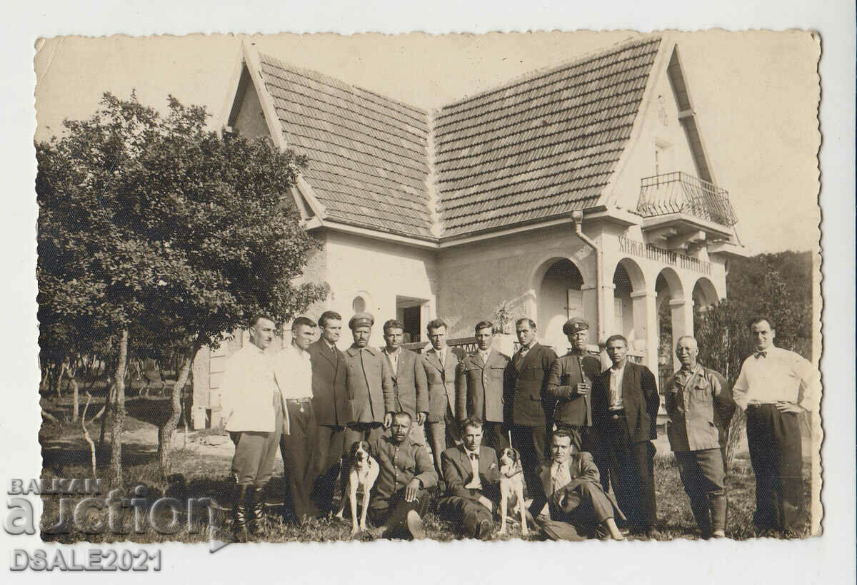 Societatea de vânătoare de șoim KARNOBAT, președinte, foto 1934