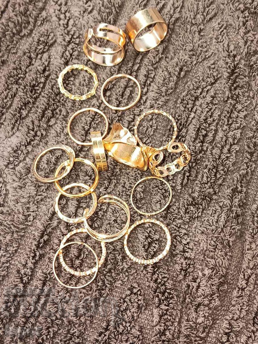 Auction Party rings 17 pcs Auction Party rings 17 pcs