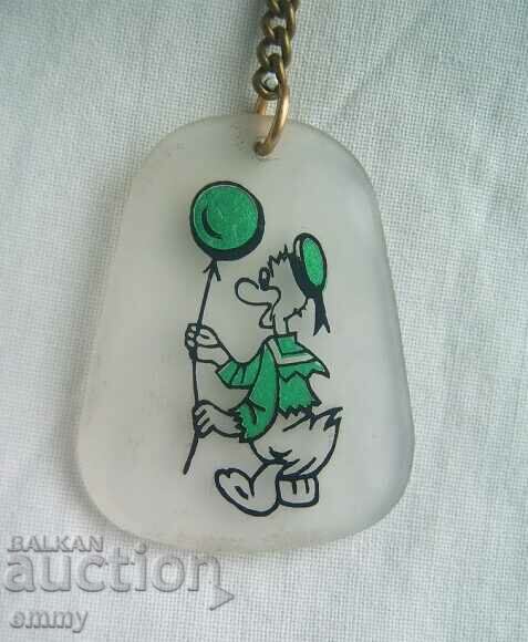 Keychain - Donald Duck, plastic with price 7.00 BGN | € 3.58 Keychain - Donald Duck, plastic with price 7.00 BGN | € 3.58