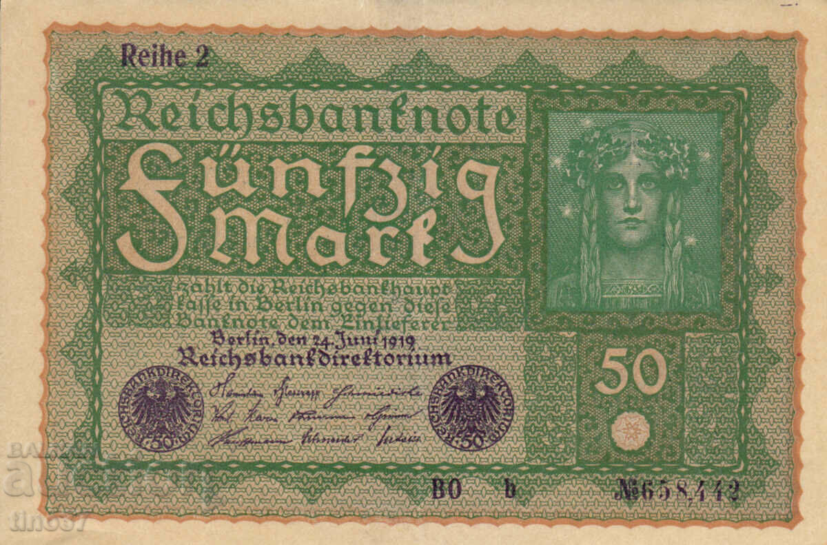 tino37- GERMANY - 50 STAMPS - 1919- AU with price 7.20 BGN | € 3.68 tino37- GERMANY - 50 STAMPS - 1919- AU with price 7.20 BGN | € 3.68