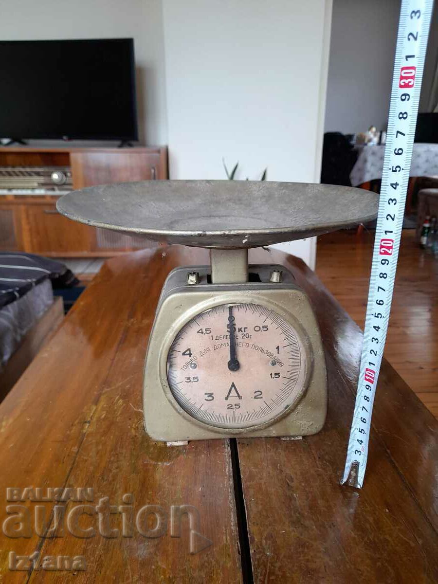Auction Old household scale, scales Auction Old household scale, scales