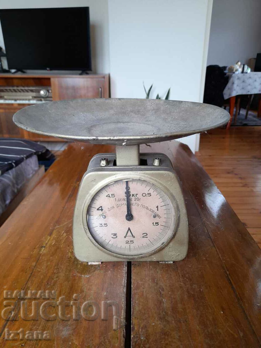 Old household scale, scales