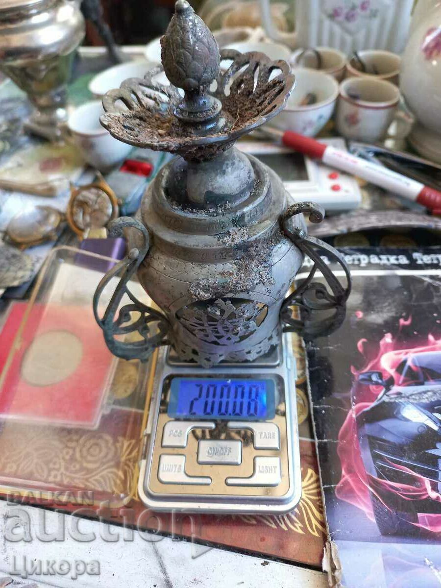 RENAISSANCE SILVER CANDLESTICK RELIGION - 7 RENAISSANCE SILVER CANDLESTICK RELIGION - 7