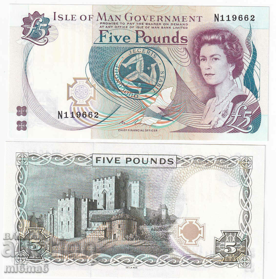 MI6MA6 - Isle of Man £5